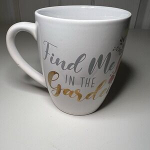 Find Me‎ In The Garden Floral Coffee Tea Mug